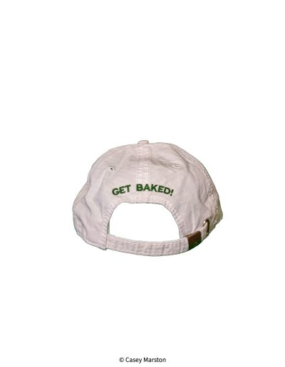 Product picture of white hat - back