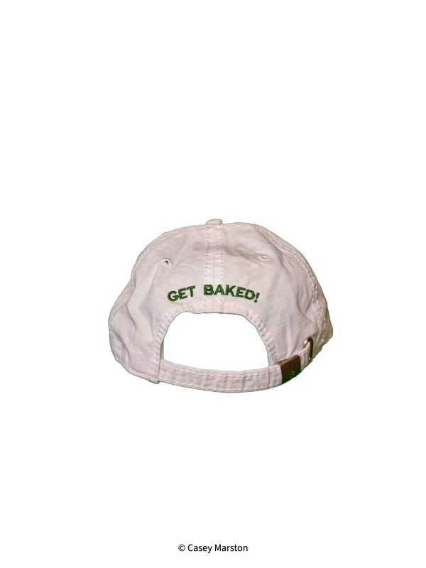 Product picture of white hat - back